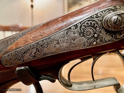 L.BRUNS-BRAUNSCHWEIG, LeFAUCHEUX, 16 ga PINFIRE SXS (Gun#51) - Image 10 of 17