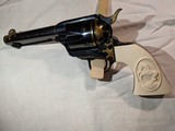 Colt SAA 45, Master Engraved By Leonard Francolini, Mint Condition, Cased With Gold And Ivory Tools - 2 of 15