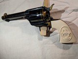 Colt SAA .45 Master Engraved By Leonard Francolini - Colt Letter, Cased With Gold And Ivory Tools - 2 of 15
