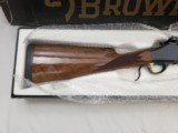 New In Box Browning 1885 High Wall .45-70 Magnum
Receiver Full Octagon With Williams
Tang Sight - 2 of 10