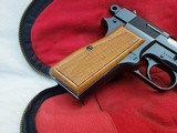 Very Nice 1966 Belgium Browning Hi Power T Series In Pouch - 6 of 15