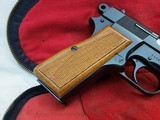 Very Nice 1966 Belgium Browning Hi Power T Series In Pouch - 7 of 15