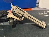 New In Box Unfired Colt Single Action Army 38 Special Custom Shop Nickel Finish - 7 of 15