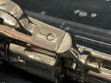 New In Box Unfired Colt Single Action Army 38 Special Custom Shop Nickel Finish - 11 of 15