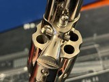 New In Box Unfired Colt Single Action Army 38 Special Custom Shop Nickel Finish - 13 of 15