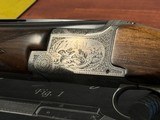 Gorgeous Funken Engraved Belgian Browning Superposed Grade III Fighting Cocks 30