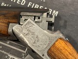 Gorgeous Funken Engraved Belgian Browning Superposed Grade III Fighting Cocks 30