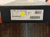NIB Browning Citori Superlight Grade VI Gold Inlaid Engraved Blued Finish 26
