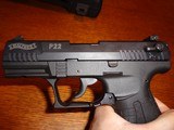 Walther P-22 3 1/2" Like New With Attachment pt. - 6 of 8