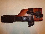 1896 Broomhandle Stock with Leather Attachments C96 Mauser - 1 of 8