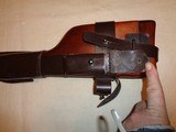1896 Broomhandle Stock with Leather Attachments C96 Mauser - 4 of 8