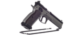 CZ Model 75 Tactical Sports Semi-Automatic Pistol with Case Like New Two-Tone 5 xtra mags - 3 of 6
