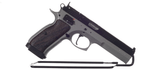 CZ Model 75 Tactical Sports Semi-Automatic Pistol with Case Like New Two-Tone 5 xtra mags - 4 of 6