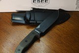 ESSE 6 Fixed Blade Knife plain edge 11.75 inch 100% Warranty NEW From The Kirschen Estate - 2 of 2