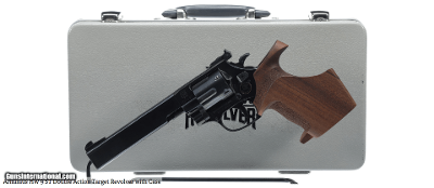Arminius .22 LR HW 9 ST Double Action Target Revolver with Case LNIB