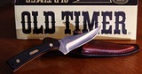 Schrade Old Timer 152OTL Large Sharp Finger Clip Point Skinner Blade S-2 - 2 of 2