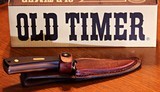 Schrade Old Timer 152OTL Large Sharp Finger Clip Point Skinner Blade S-2 - 1 of 2