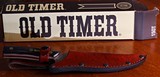 Old Timer Deerslayer Full Tang Fixed Blade Knife S3 New - 1 of 2