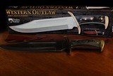 New Timber Rattler Western Outlaw Bowie Knife TR2 Kirschen Collection - 2 of 2
