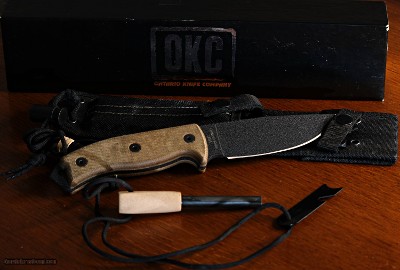 NEW Ontario Knife Company RAT 5 Kirschen Collection