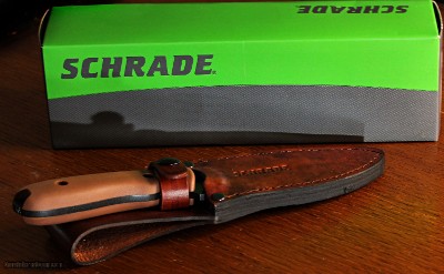 Schrade 42D Fixed blade knife
