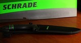 Schrade SCHF43 Frontier 17.5in Steel Full Tang Fixed Blade Knife with 9in Drop Point and TPE Handle for Outdoor Survival, Camping and Heavy Bushcraft - 2 of 2