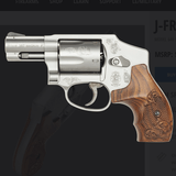 MODEL 640 REVOLVER ENGRAVED SS .357 MAGNUM WITH DISPLAY CASE NEW - 3 of 7