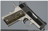 Colt Series 90 Lightweight Night Defender Talo Edition Semi-Automatic Pistol Two Tone Tritium Sight Serpentine Grip Defender factory roll mark - 4 of 6