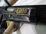 Browning Hi-Power 150th Anniversy Edition Blue & Gold Engraved MUST SEE - 8 of 13