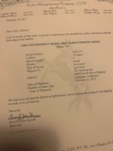 Colt Super 38 Series 70 Factory Nickel 1973 - 6 of 6