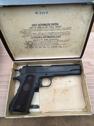 Colt Super Match 38 W/ Swartz Safety 1937 - Image 1 of 15