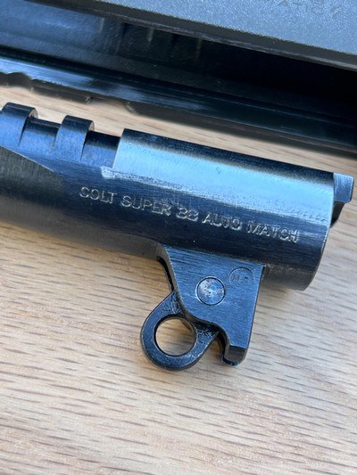 Colt Super Match 38 W/ Swartz Safety 1937 - Image 12 of 15