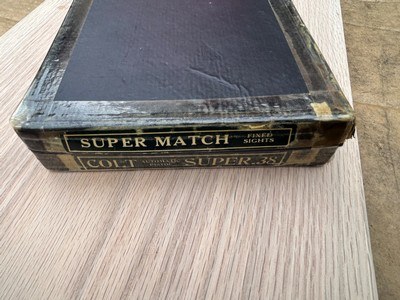 Colt Super Match 38 W/ Swartz Safety 1937 - Image 7 of 15