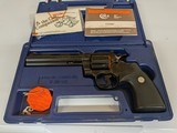 Colt Python mfg 1996 new in case - 4 of 6