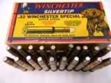 Winchester 32 Win Special Super Speed 170 Gr. Crouching Bear Box - 12 of 12