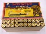 Winchester 32 Win Special Super Speed 170 Gr. Crouching Bear Box - 8 of 12