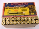 Winchester 32 Win Special Super Speed 170 Gr. Crouching Bear Box - 7 of 12