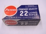 Peters 22 Long Rifle Cartridges Full Brick of 500 Rounds - 1 of 10