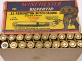 Winchester .32 Remington Autoloading Crouching Bear Box - 7 of 9