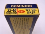 Winchester 32-40 Dominion Cartridges C.I.L. MFG. - 6 of 9