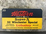 Western Super X 32 Winchester Special - 1 of 5