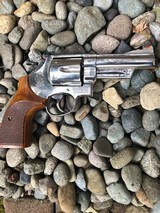 S&W Mod 57 4” Nickel in original case - 5 of 5