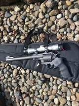Ruger Super Redhawk 454 Casull / 45 Colt w/ Leupold M8-4x Scope - 1 of 3
