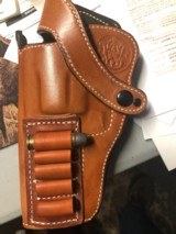 Gene Desantis Custom S&W 500 4” Holster LH - 1 of 2