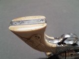Colt 1st Gen Old Engraved Carved Ivory Grips 45 LC - 22 of 22