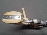 Colt 1st Gen Old Engraved Carved Ivory Grips 45 LC - 20 of 22