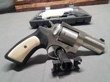 ruger gp100 44 special with real stag grips.