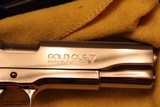 1989 COLT 1911 45 ACP. GOLD CUP NATIONAL MATCH ENHANCED,,, WITH ALL FACTORY BOX AND CASE AND PAPER WORK ONE OWNER SUPER COLLECTABLE AWSOME ALL O.E.M. - 13 of 13