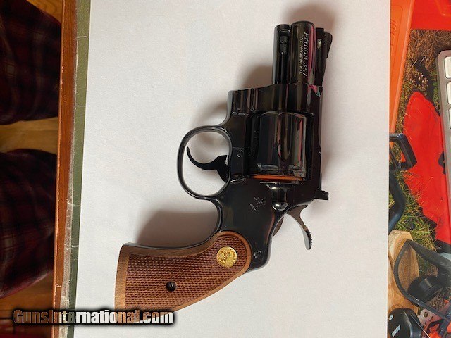 COLT PYTHON 2 1/2 BLUED 98% MINT 1980 VINTAGE AWSOME COLLECTABLE,,,,,,,