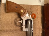 COLT PYTHON 1979 6 INCH NICKEL VINTAGE NEW / W BOX - 4 of 15